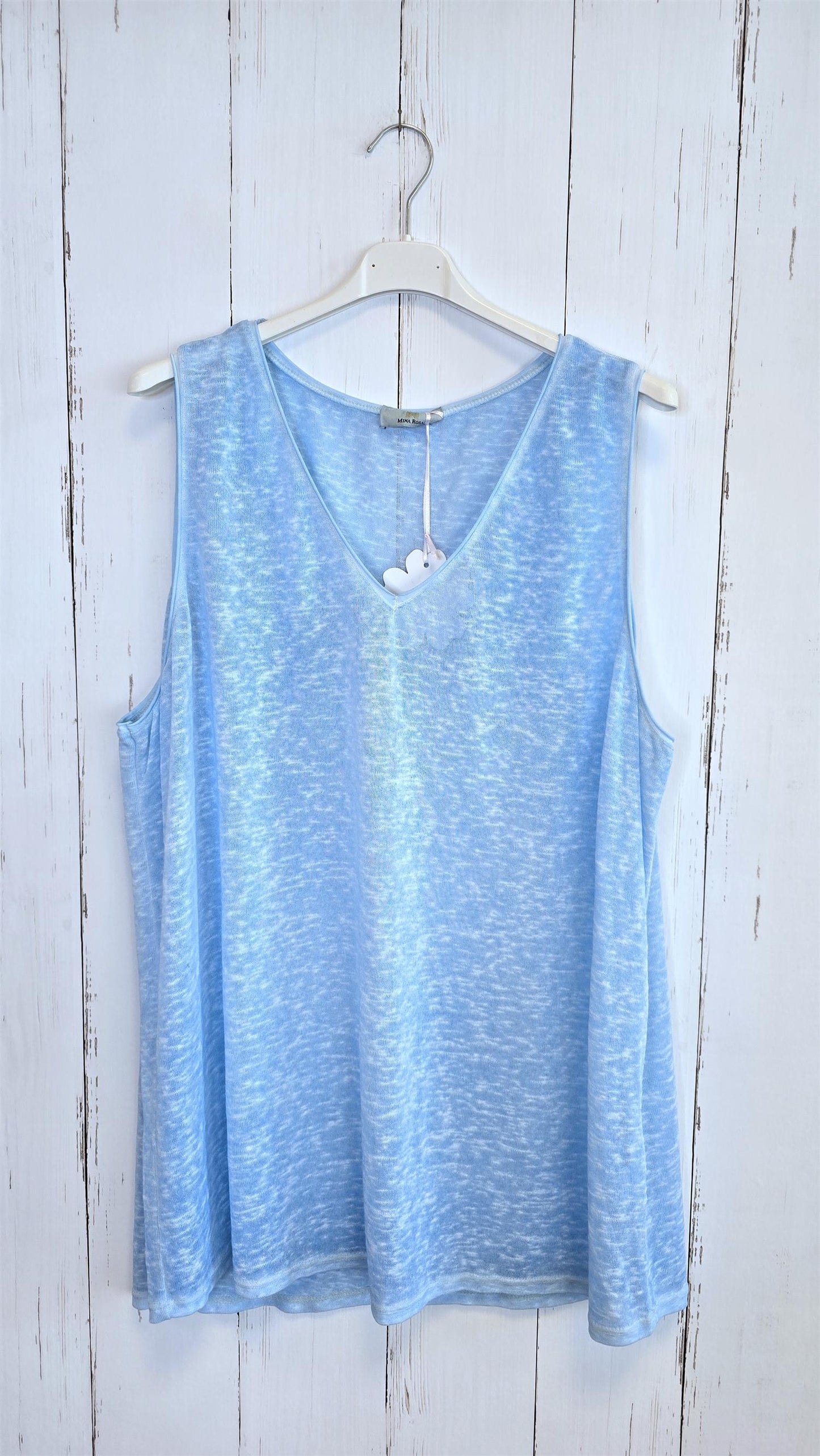Laura singlet basic himmel blå