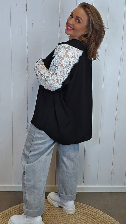 Dominika skjorte svart