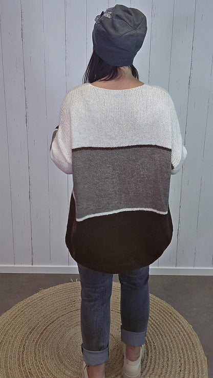Isabella cardigan brun