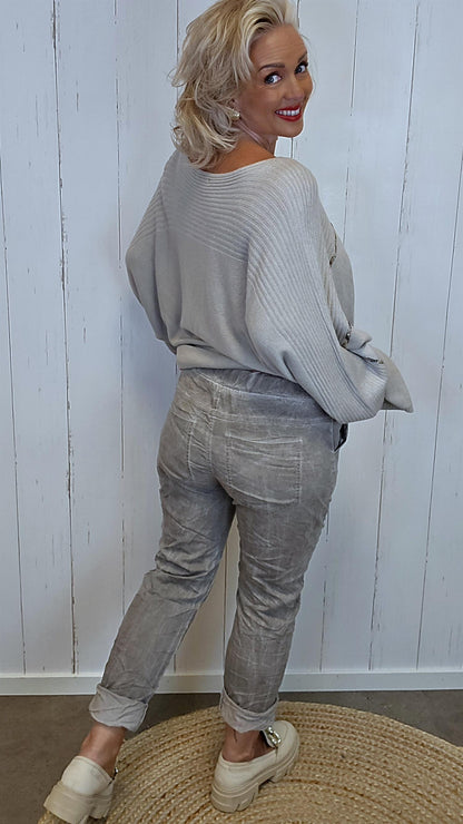 Onelia dekorbukse taupe