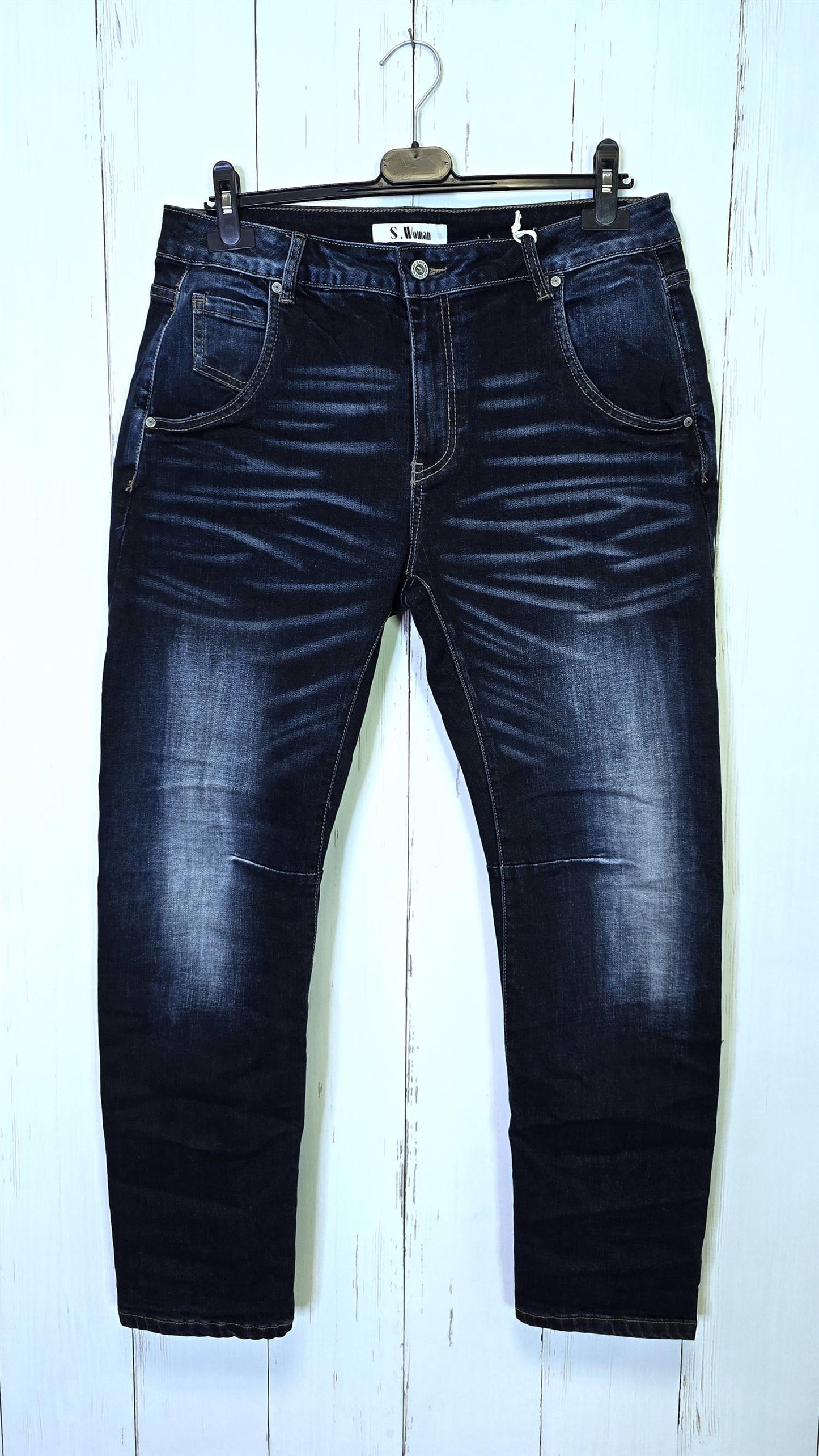 Tiril mørkeblå jeans