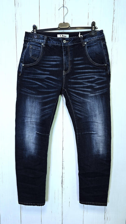 Tiril mørkeblå jeans