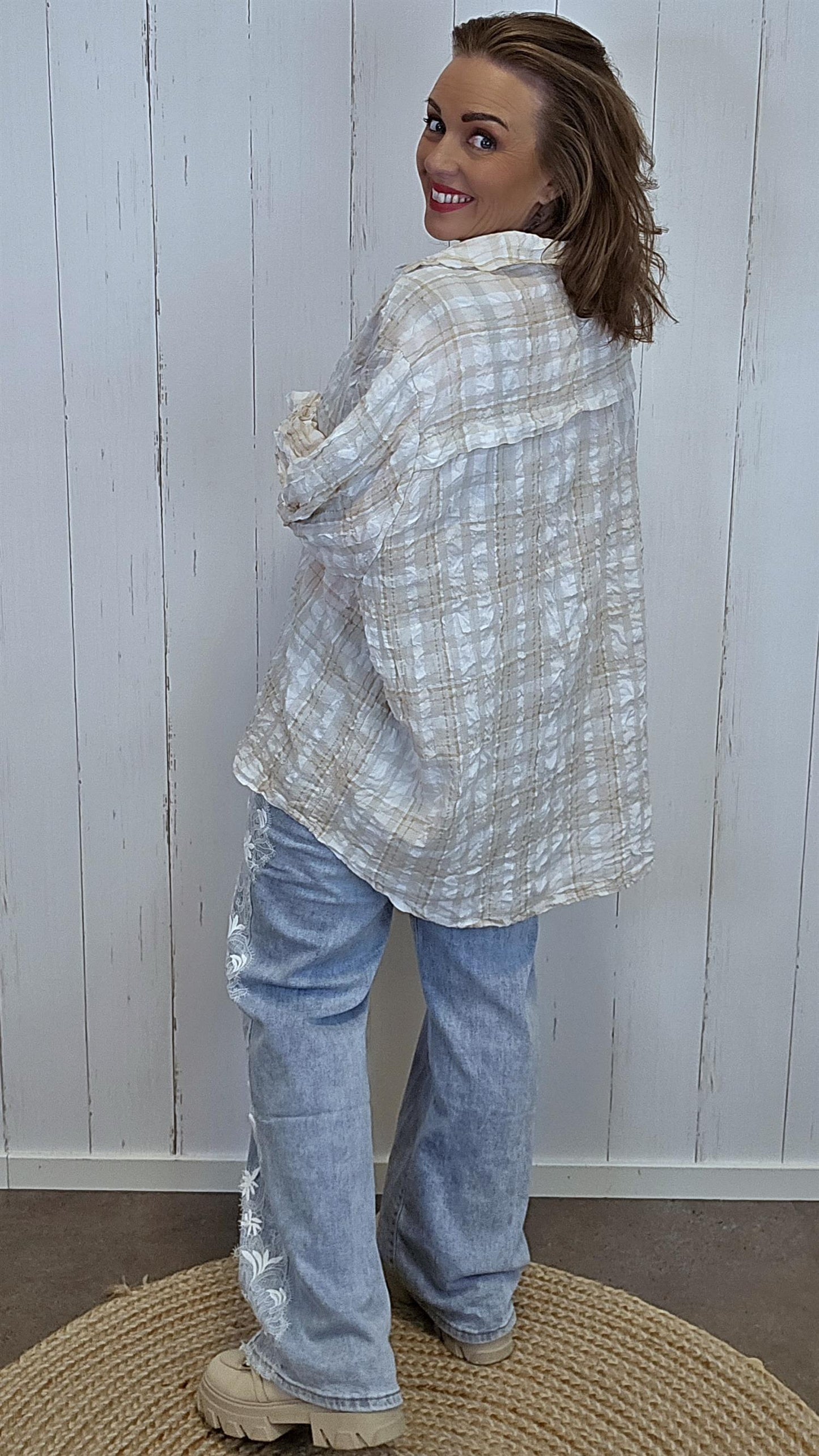 Wendy skjorte beige