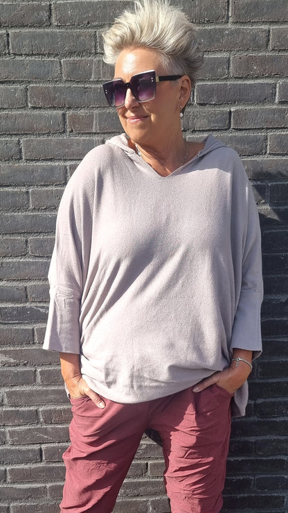 Alma hettegenser beige