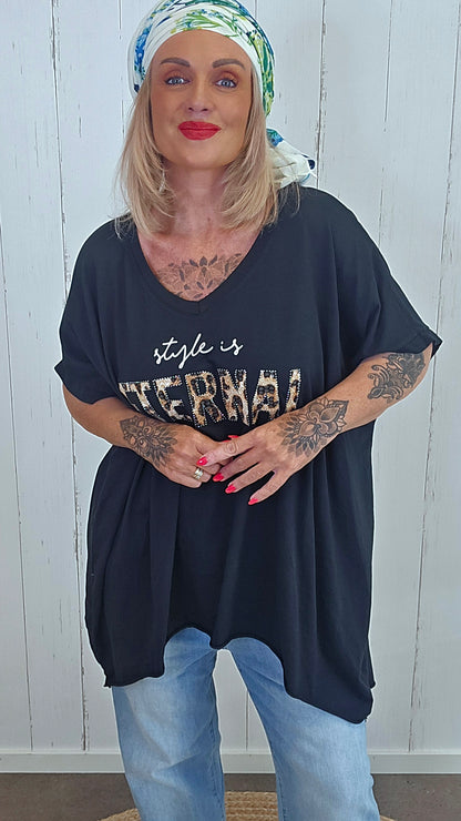 Fanny topp svart