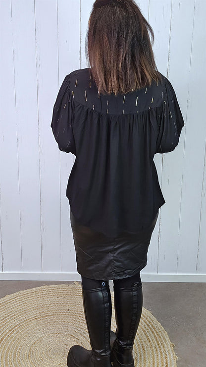 Hedda bluse svart