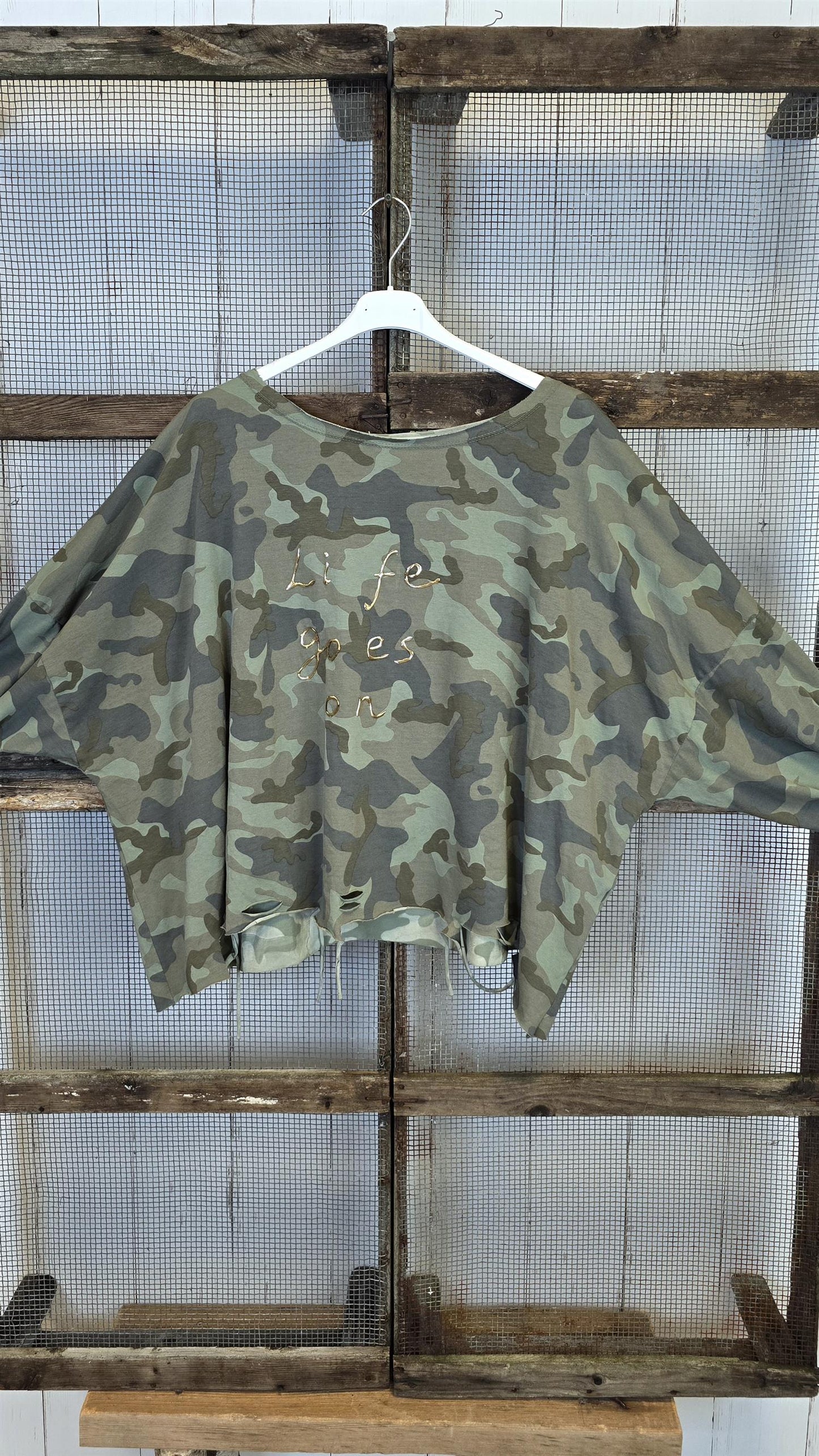 Life camo topp kaki