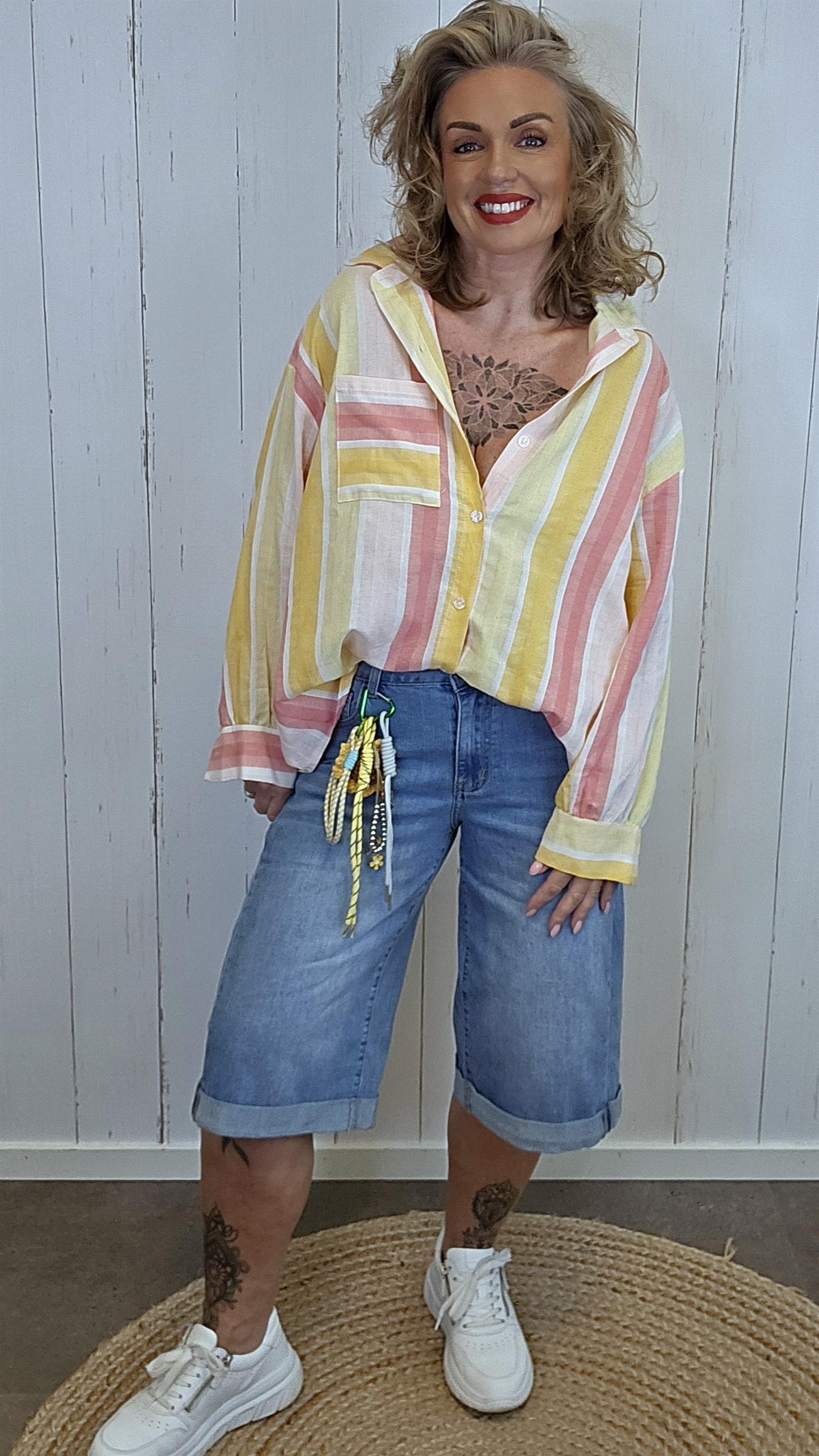 Sofie stripet skjorte