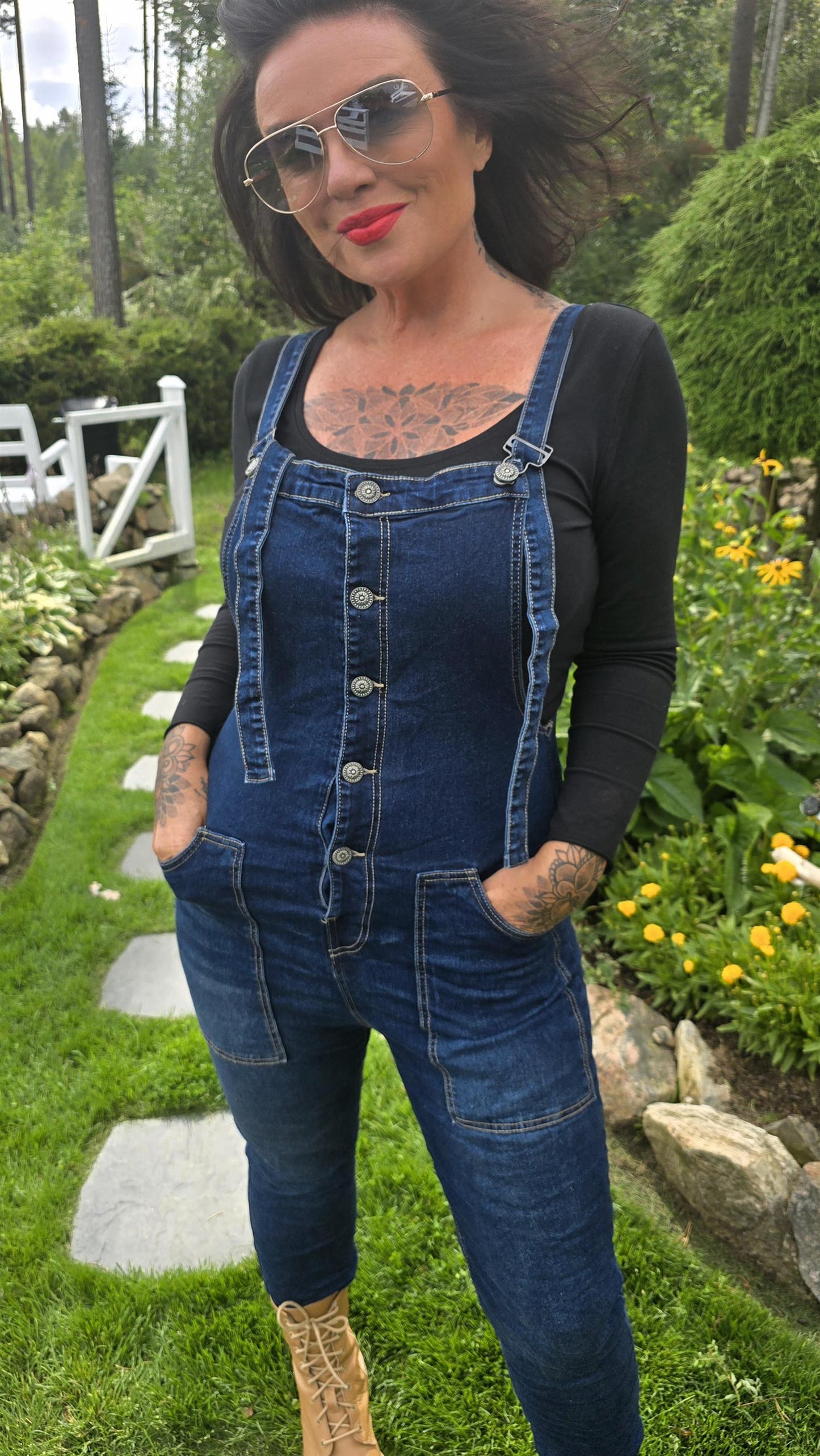 Alice jumpsuit mørk denim
