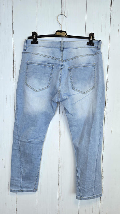 Frida dekorert denimjeans