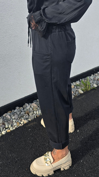 Sofie jogger bukse svart