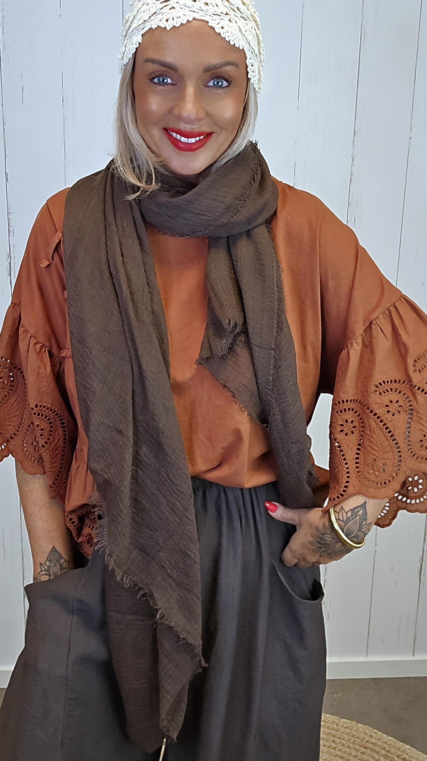 Amalia topp rust