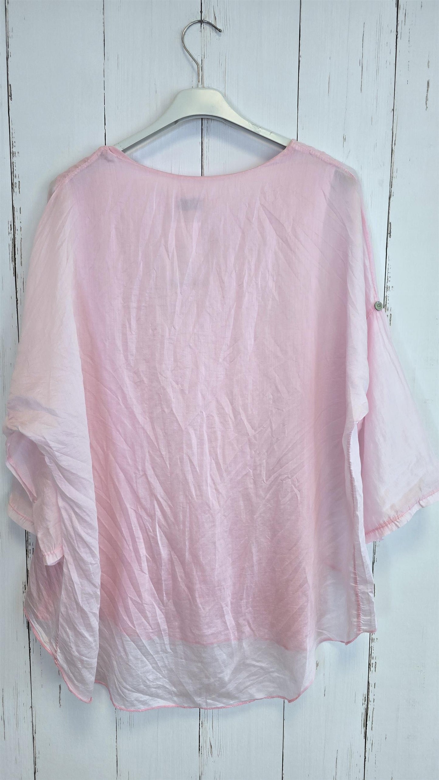 Gaya Lag-på-Lag Topp rosa