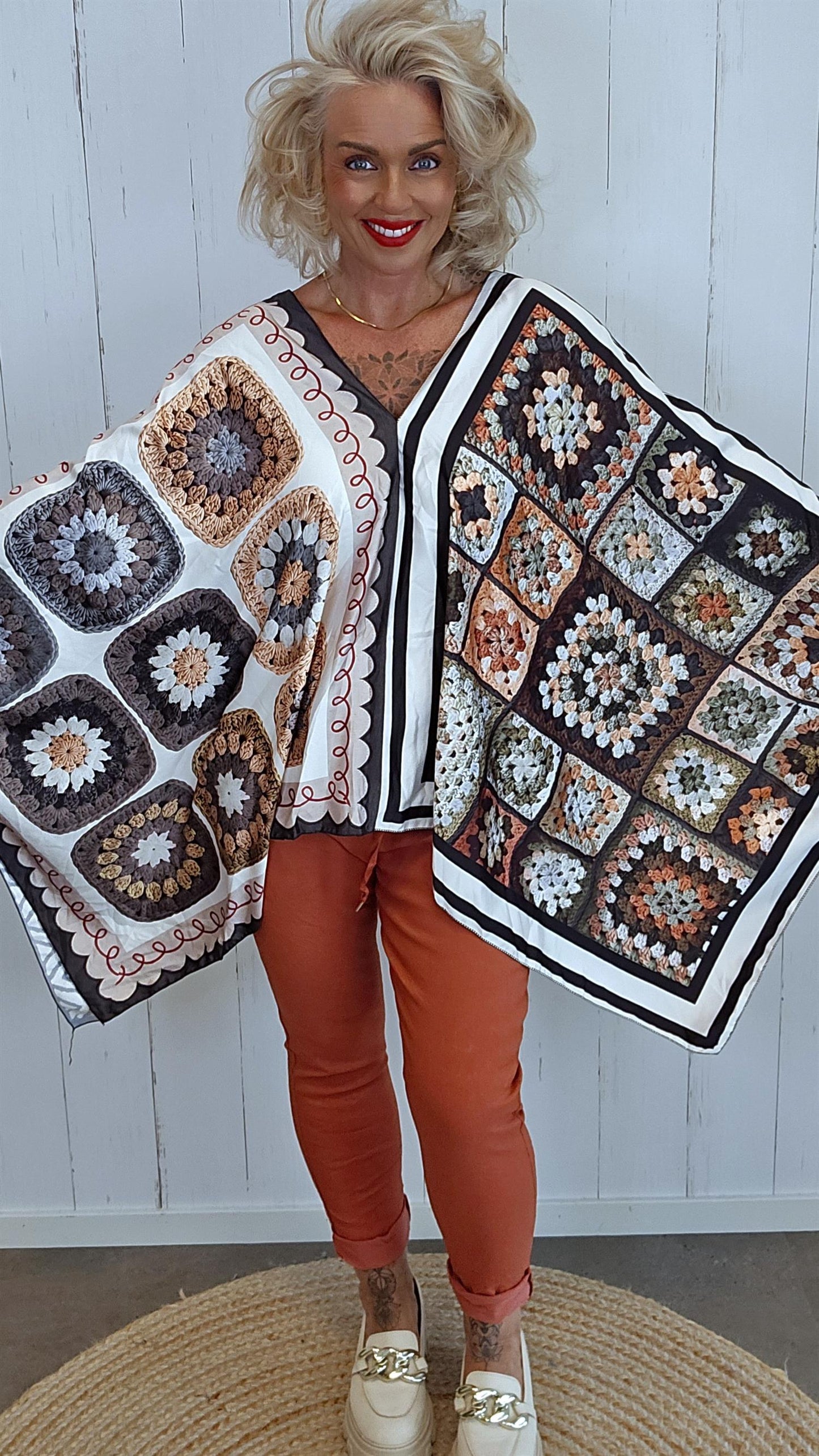 Stella Poncho topp