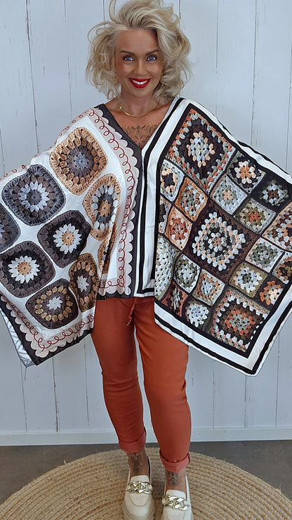Stella Poncho topp