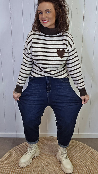 Jeans Mørkeblå