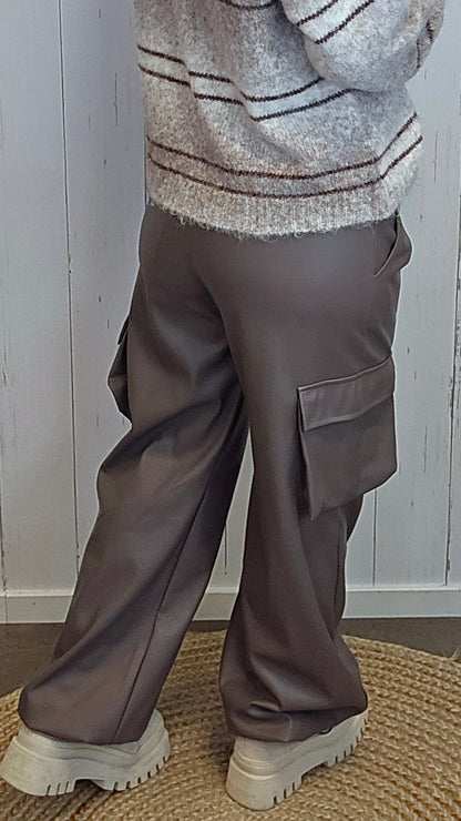 Tracy bukse taupe