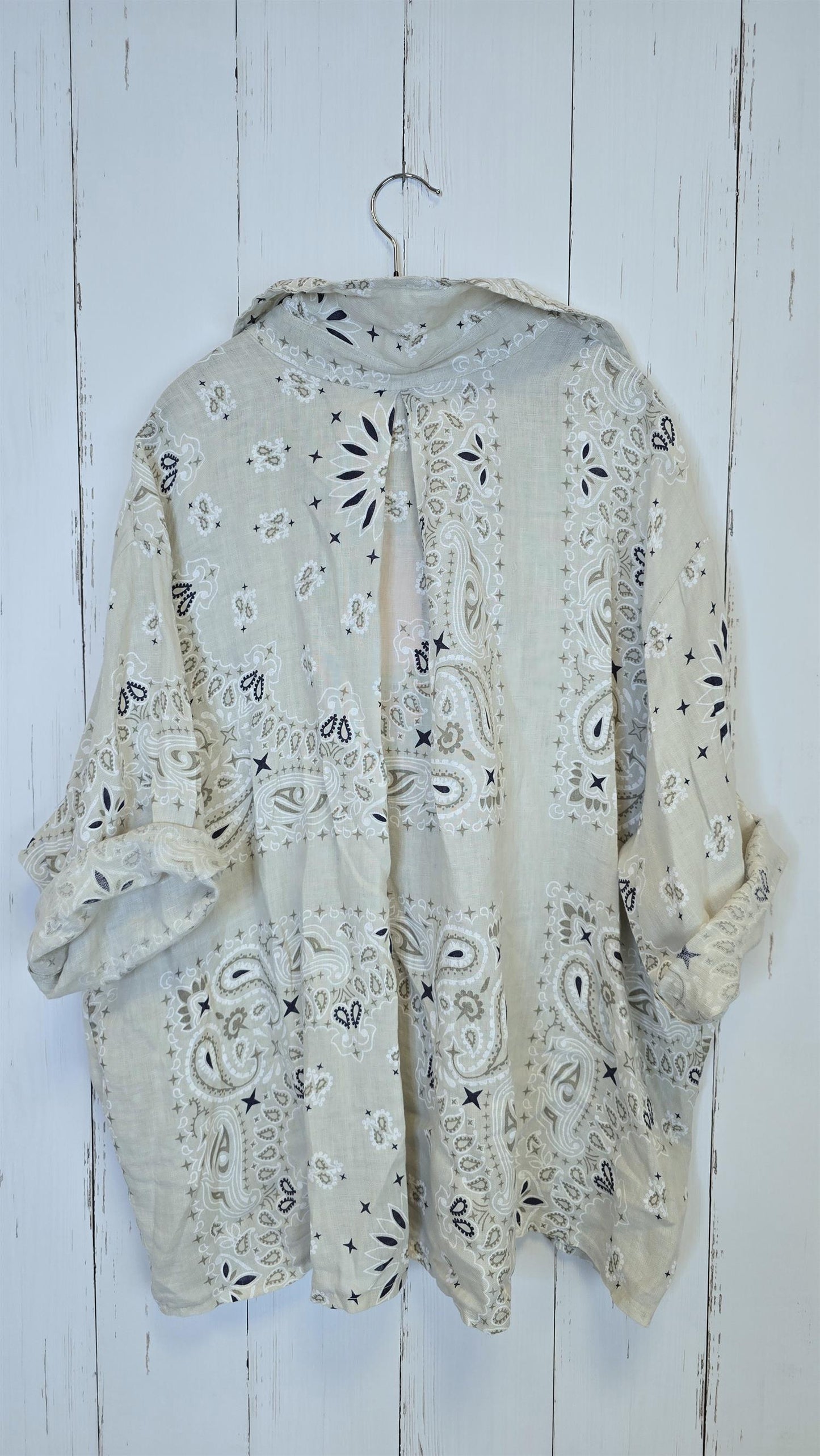 Celine skjorte med mønster Beige