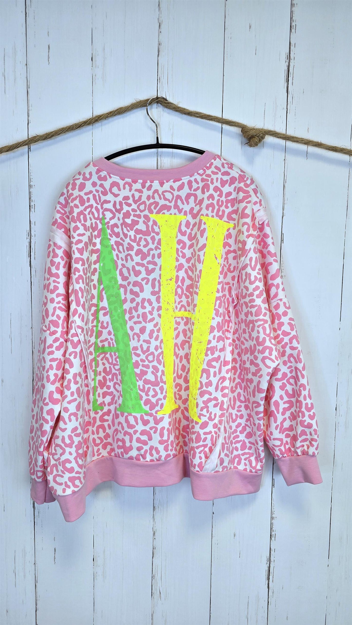 Ronja leo genser rosa