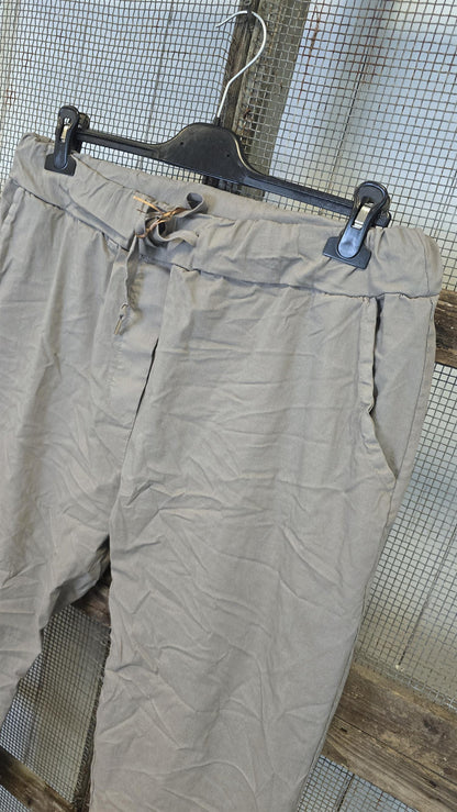 Nicky pant taupe