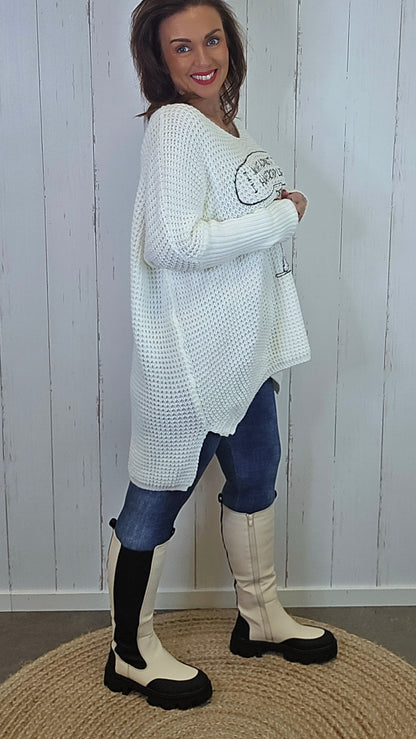 Andrea Høye Chunkystøvler Sort Og Beige