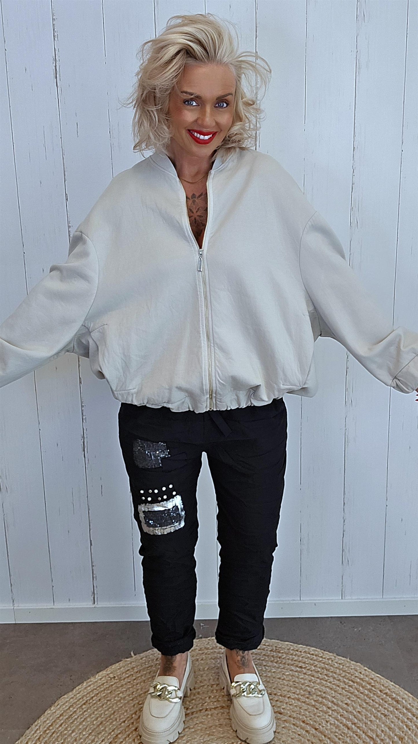 Pernille jakke beige