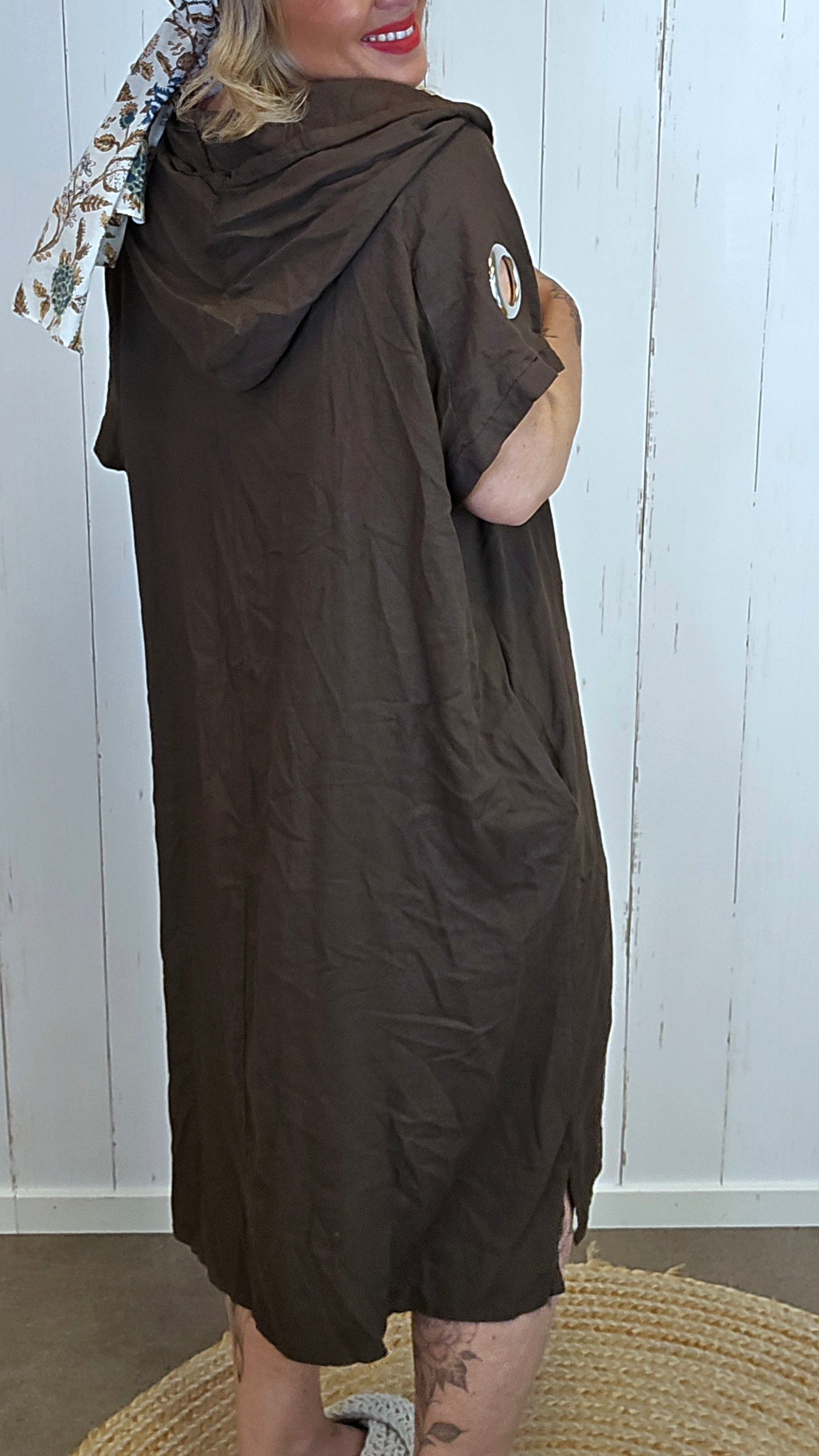 Mille hette Kjole brun