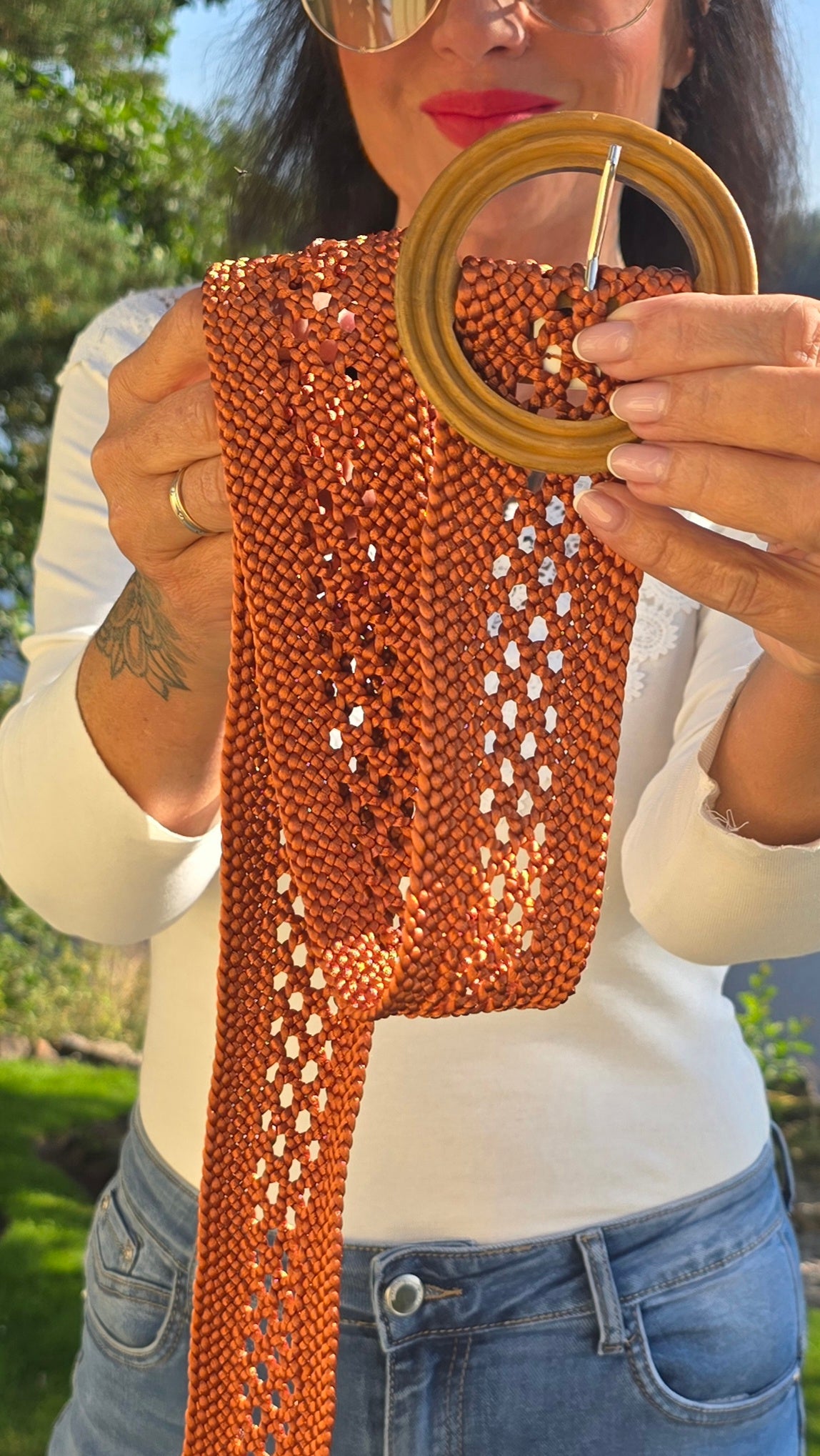 Braided belt rust