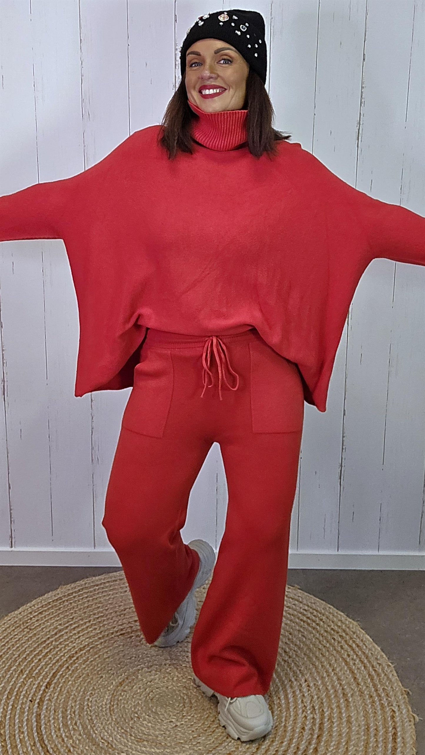 Karin bukse rød