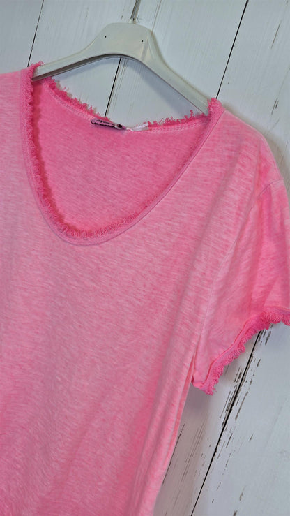 Bella basic T-skjorte rosa