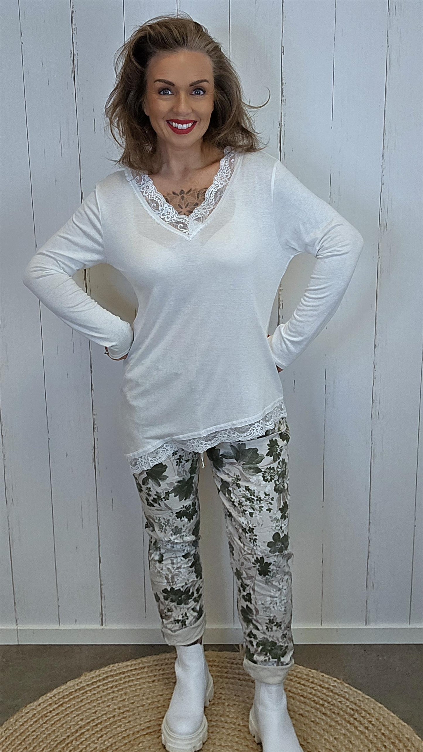 Vendela Top med skrå bunn