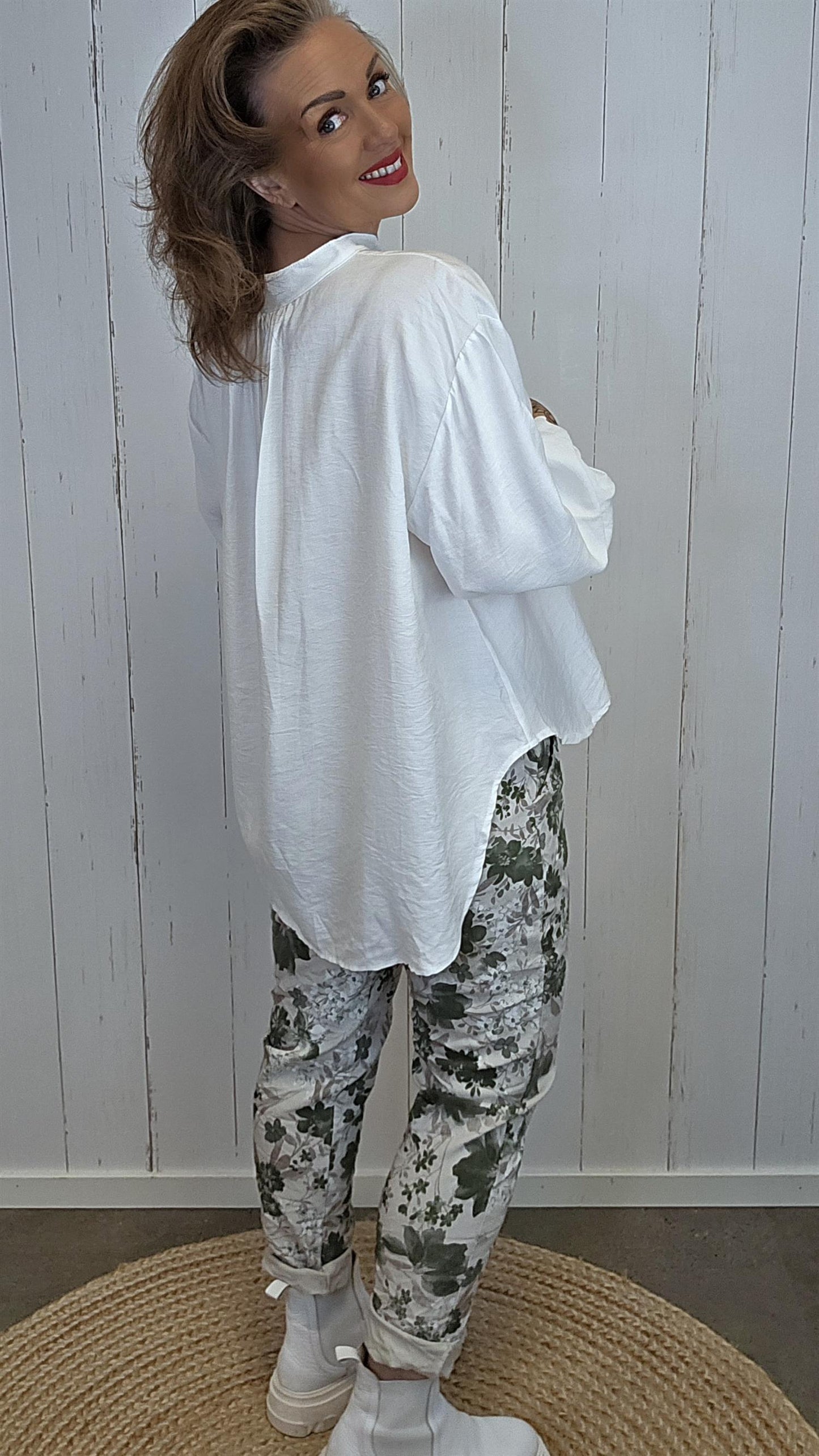 Freja bluse offwhite