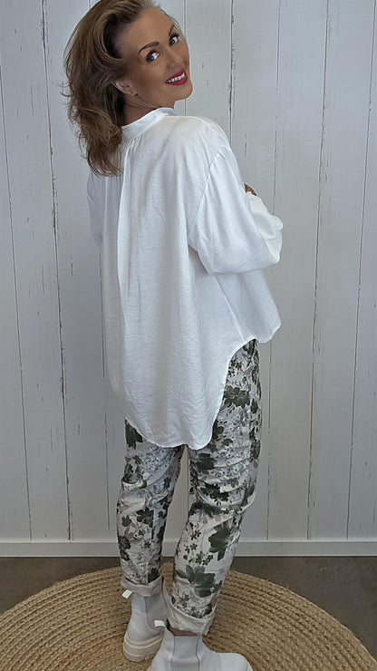 Freja bluse offwhite