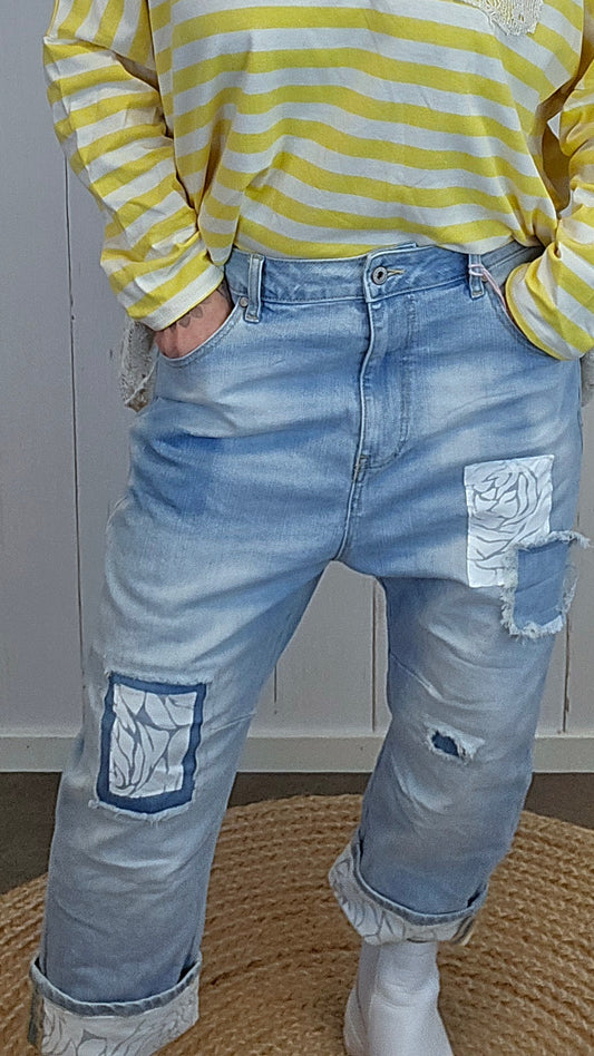 Aveline jeans lysblå