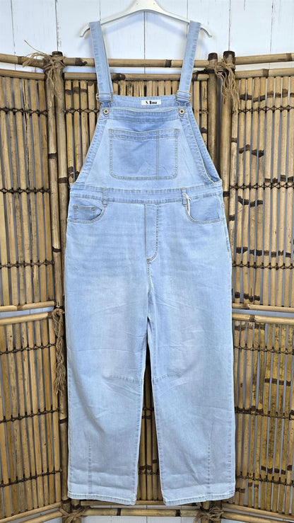 Tomine snekkerbukse lys denim