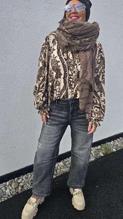 Belle skjorte brun
