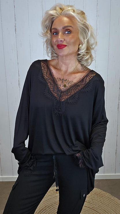 Wilma topp svart