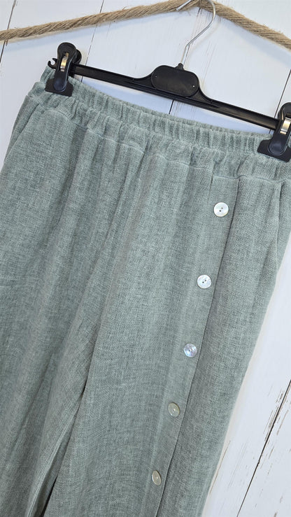 Line bukse lys grønn