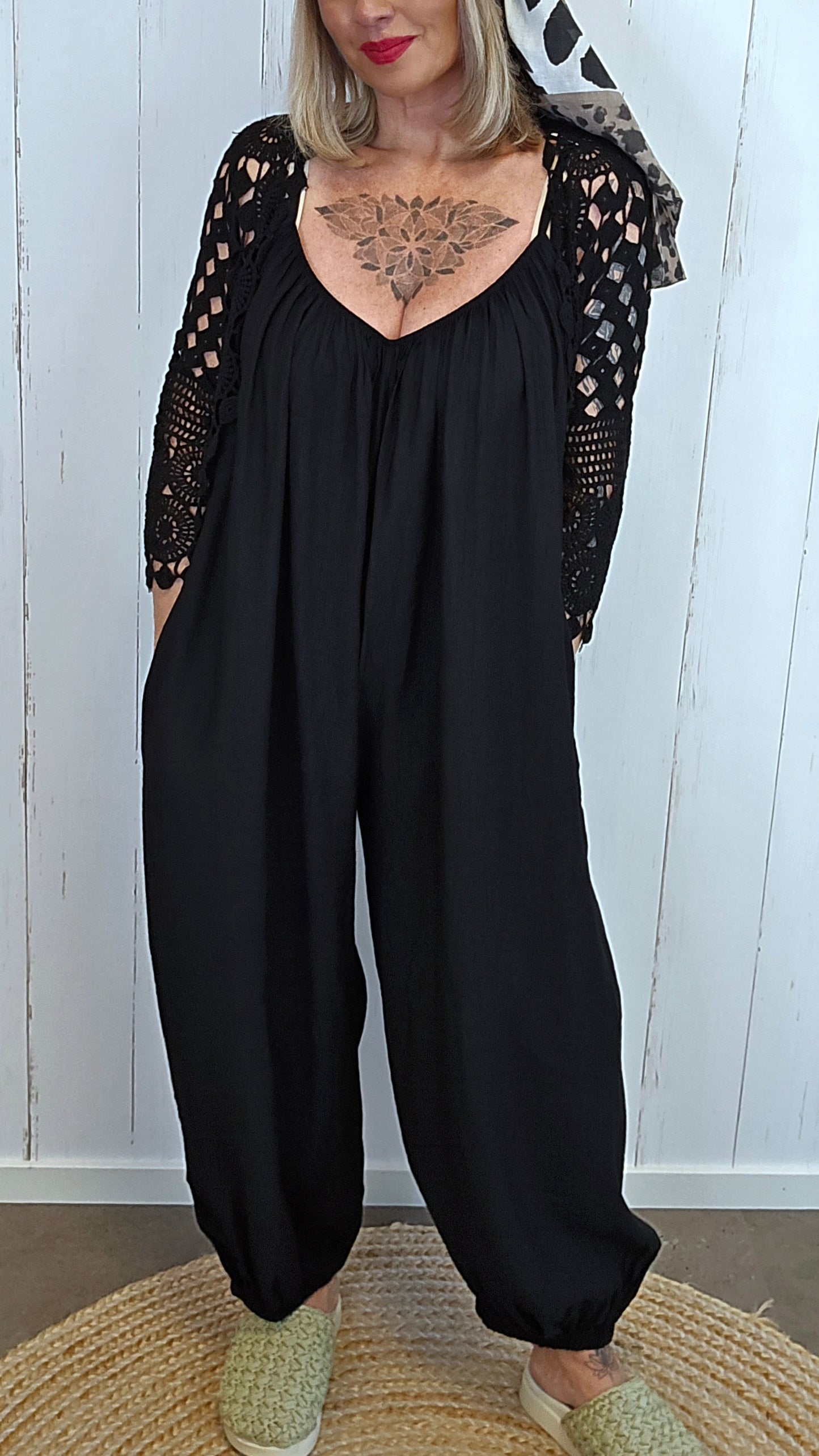Nora jumpsuit svart