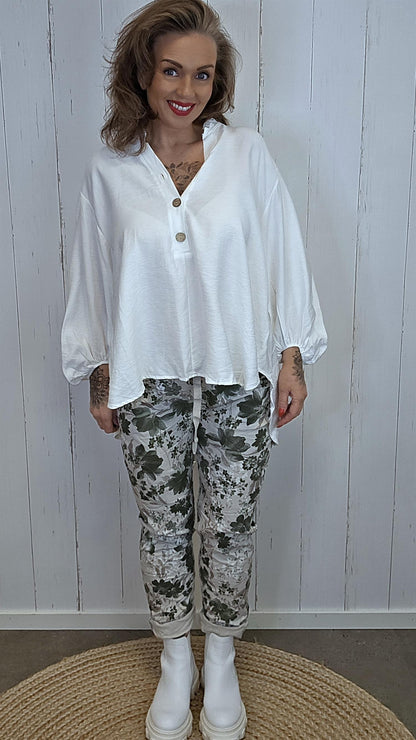 Freja bluse offwhite