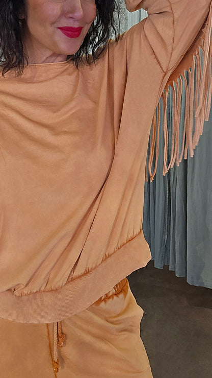 Indiali genser orange