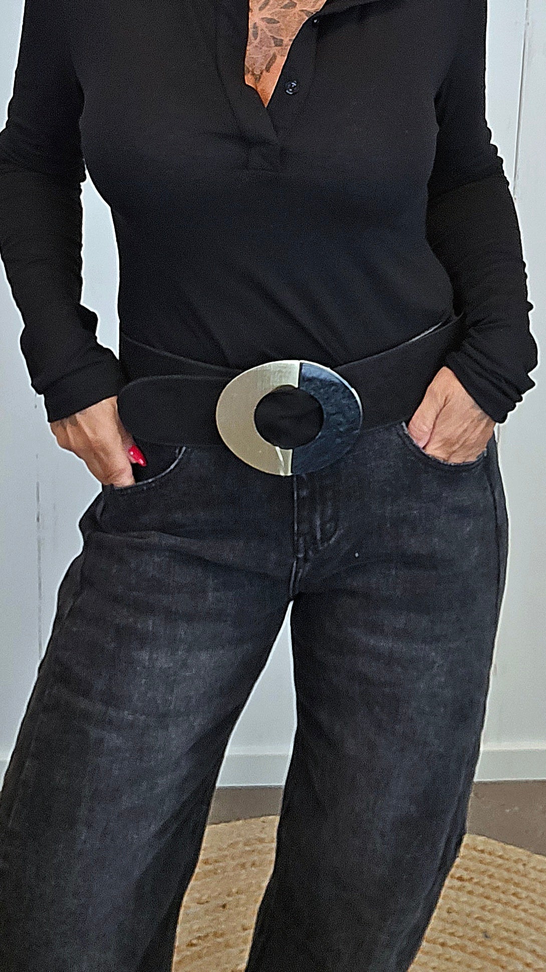 Vanessa belte svart
