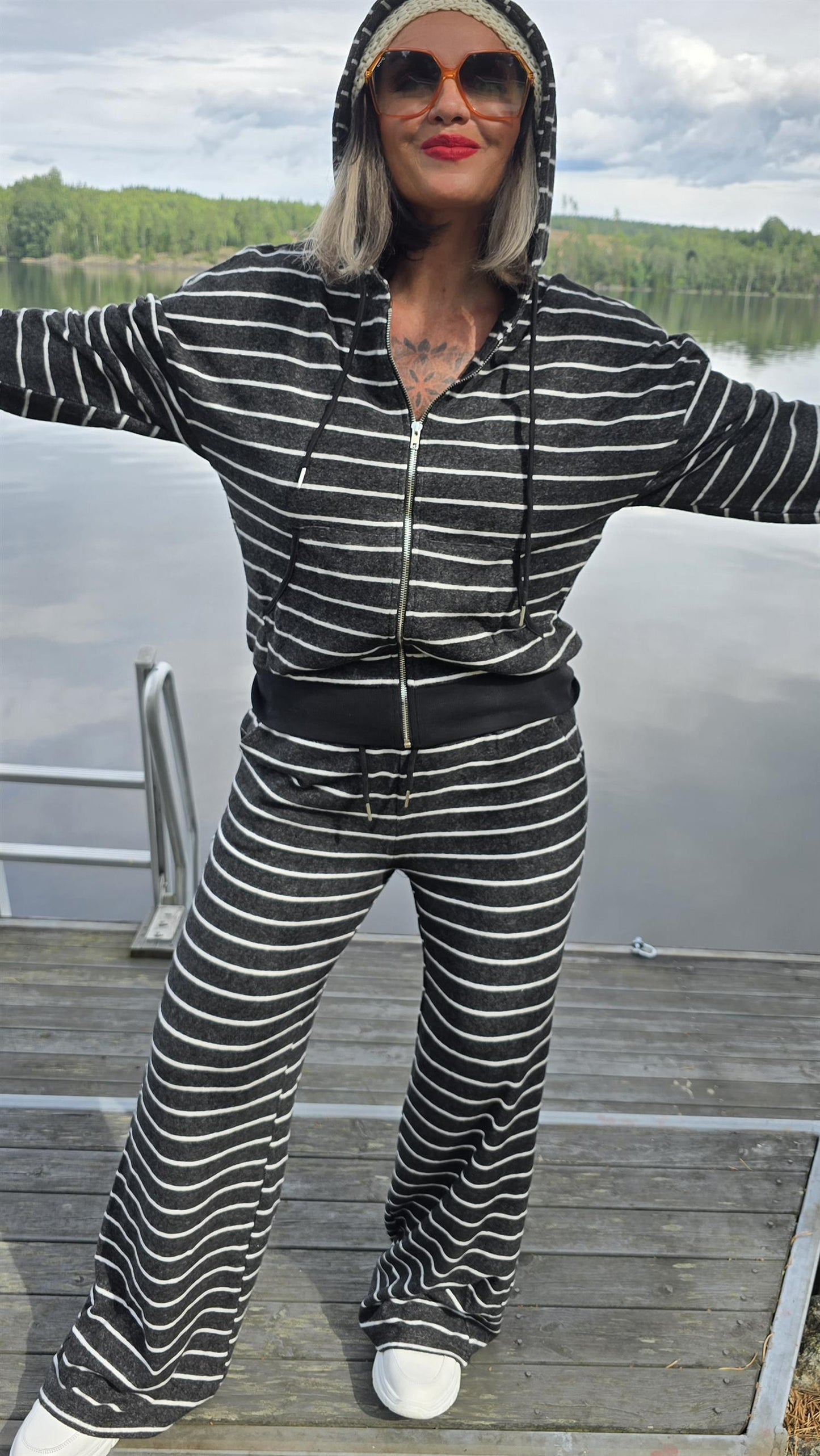 Tanja bukse mørkgrå