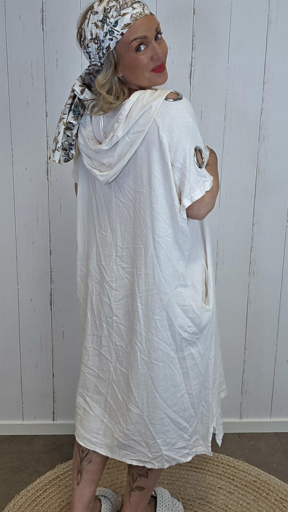 Mille hette Kjole beige