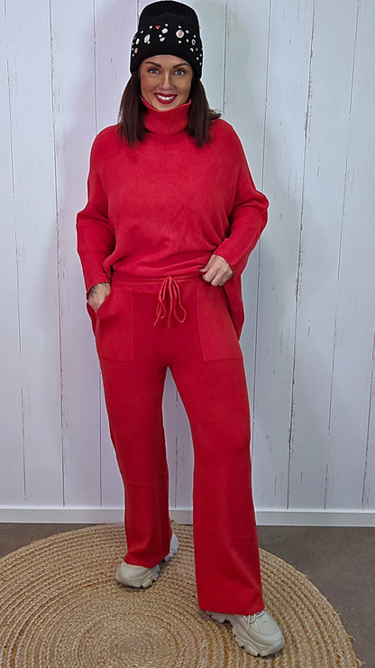 Karin bukse rød