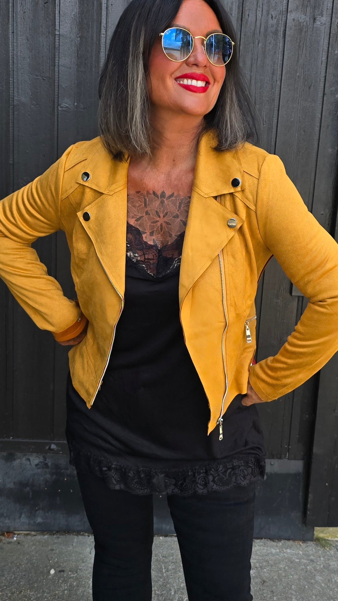 Kajsa jakke mustard