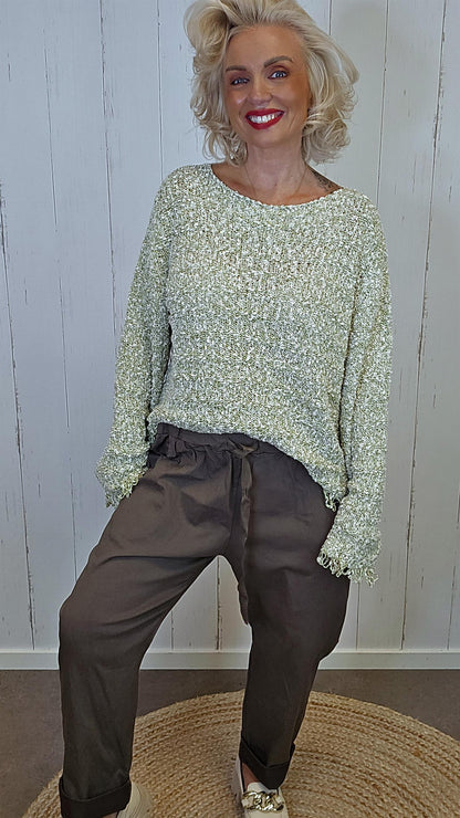 Lexie pant brun