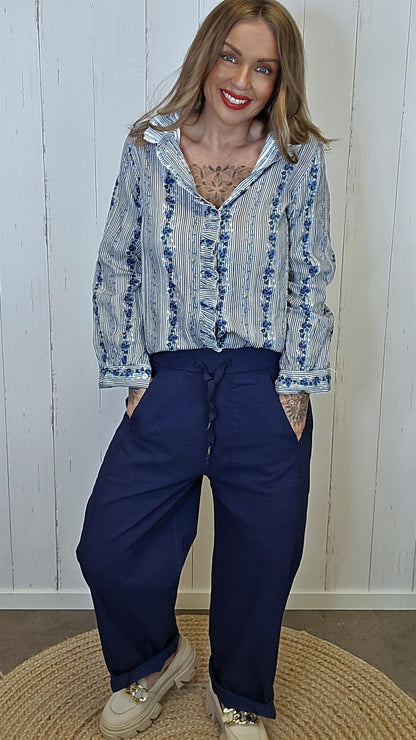 Thora bukse Navy