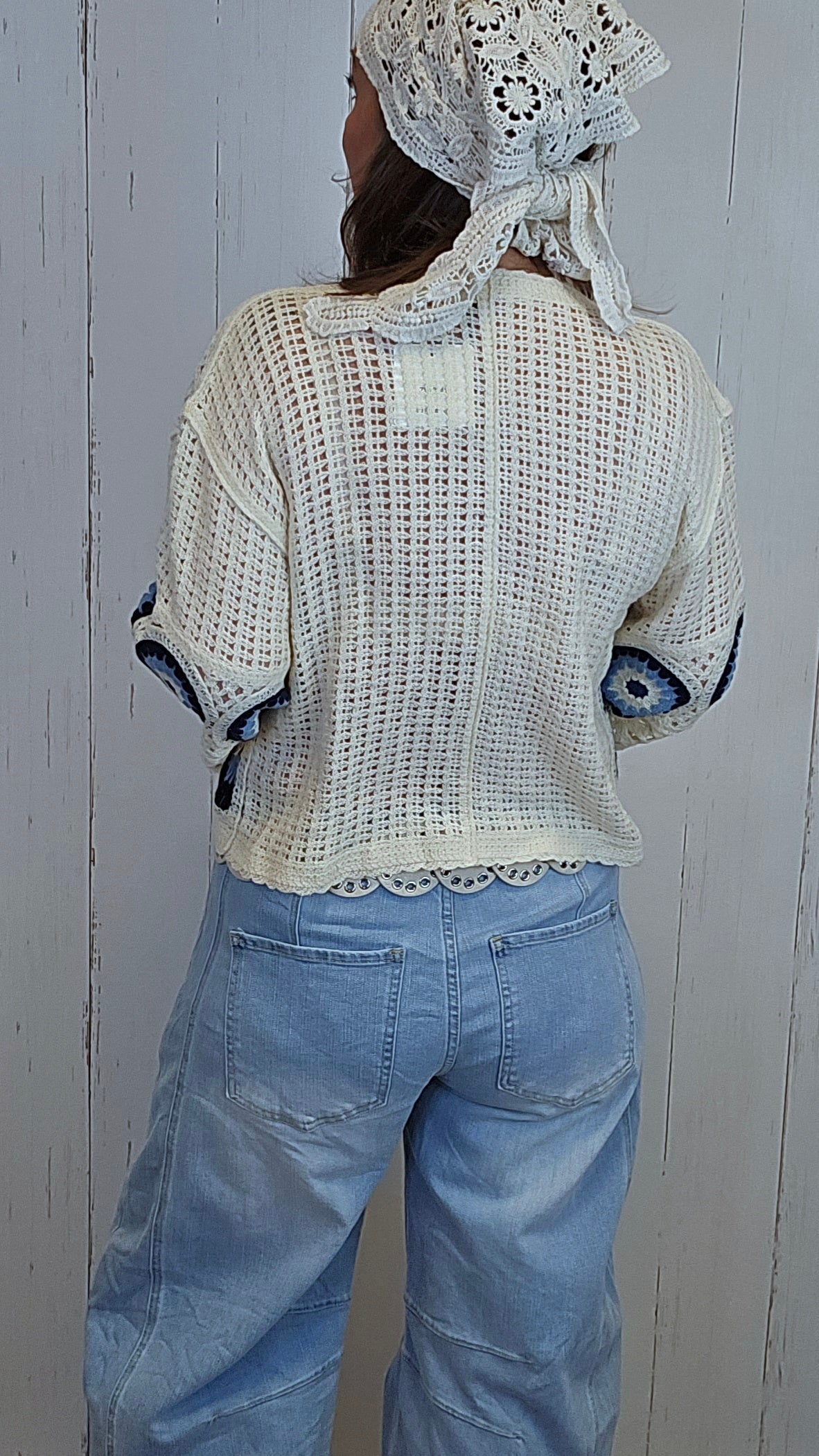 Audrey crochet topp