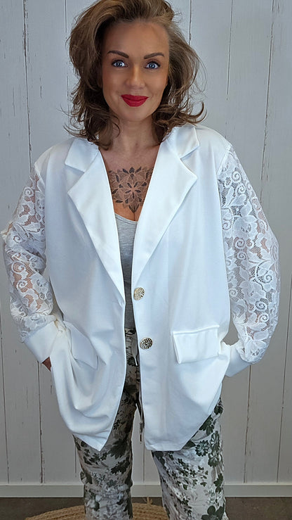 Tonje blazer offwhite